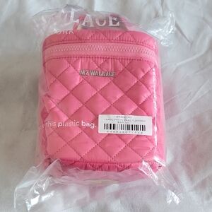 MZ Wallace Flamingo Large Vanity Case NWT